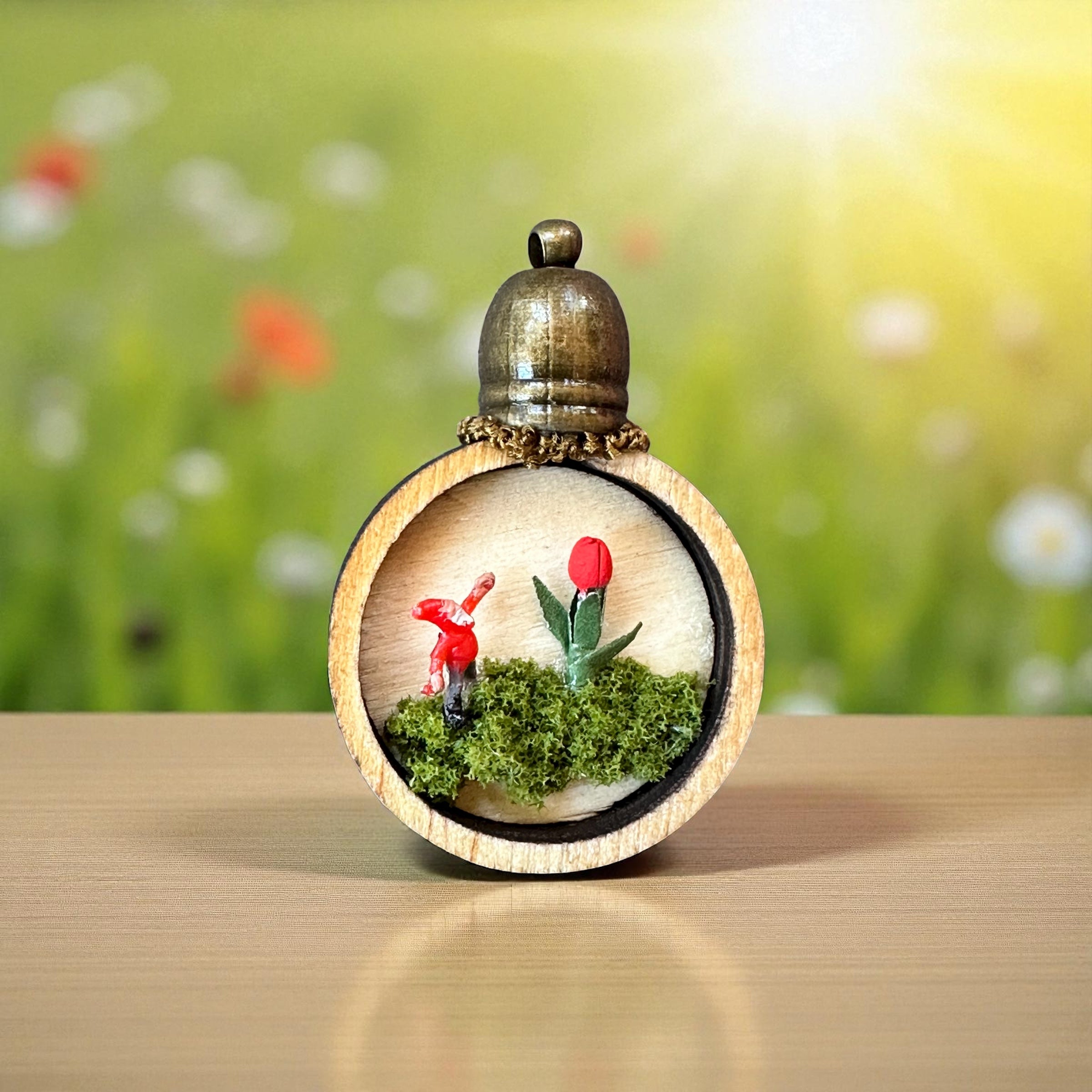 Tiny Prized Tulip Scene