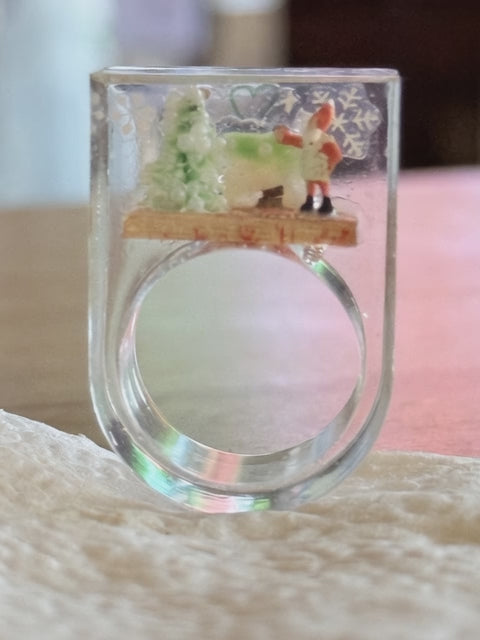 Enchanting White Holiday Band